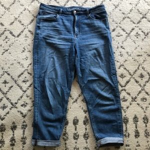AE mom jeans